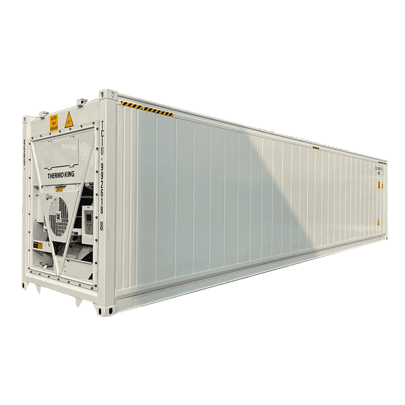 Contenedor refrigerado de 40h alimentos