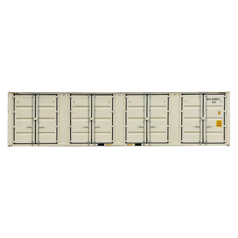 Contenedor de envío especializado de puerta lateral de 40 pies