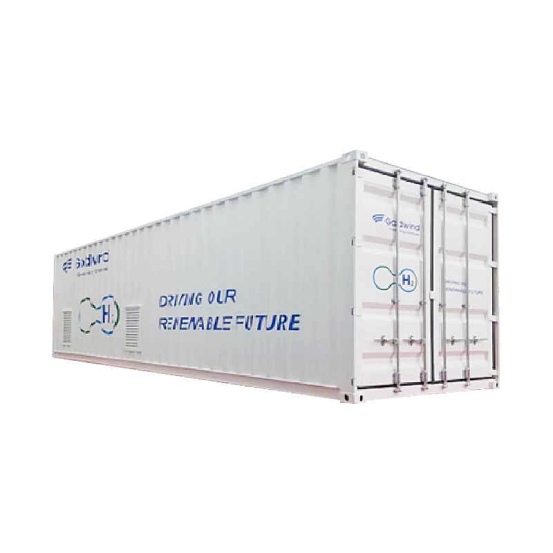 Contenedor del sistema de producción de hidrógeno de 40 pies de eficiencia energética