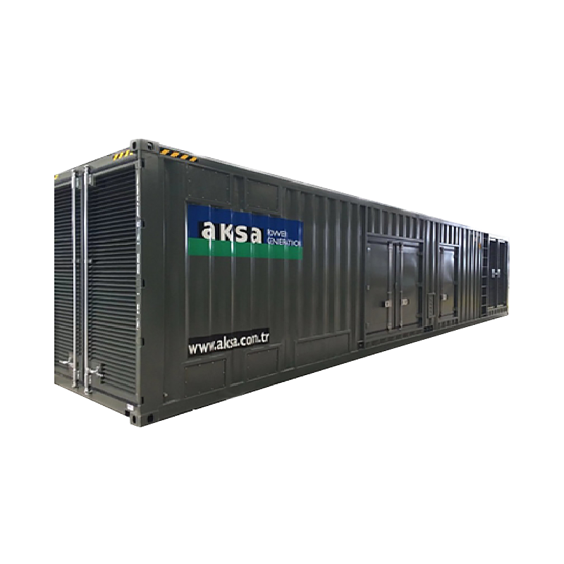 Contenedor de generador diesel grande de 40 pies