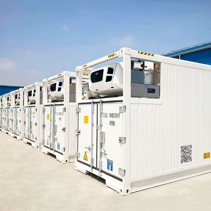 Contenedor refrigerado de ferrocarril de 40 pies