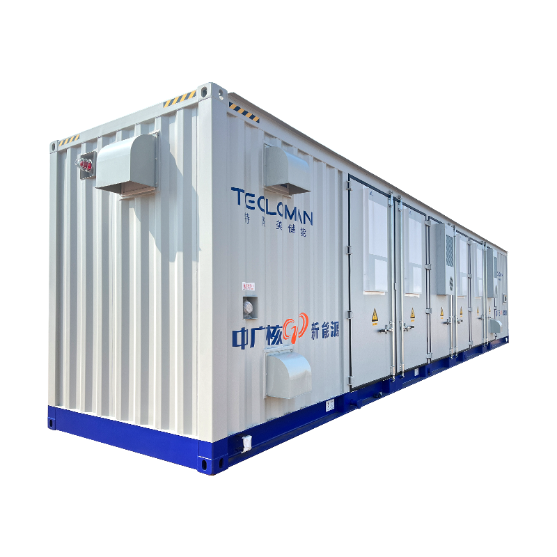 Contenedor de almacenamiento de energía de la batería de 20 pies para la red y energía renovable