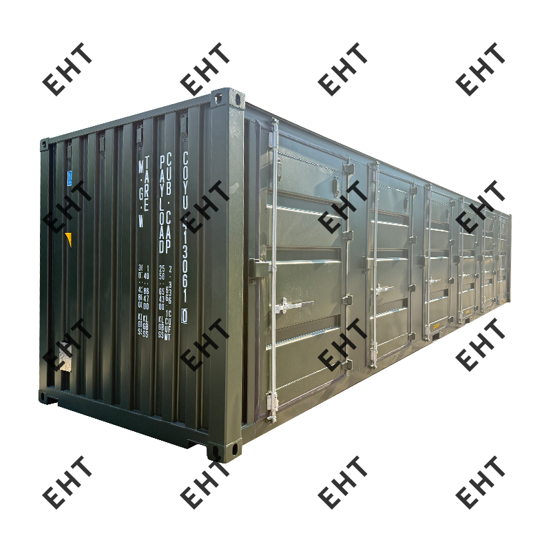 Contenedor de logística multifuncional de apertura de 60 pies de 6 puertas