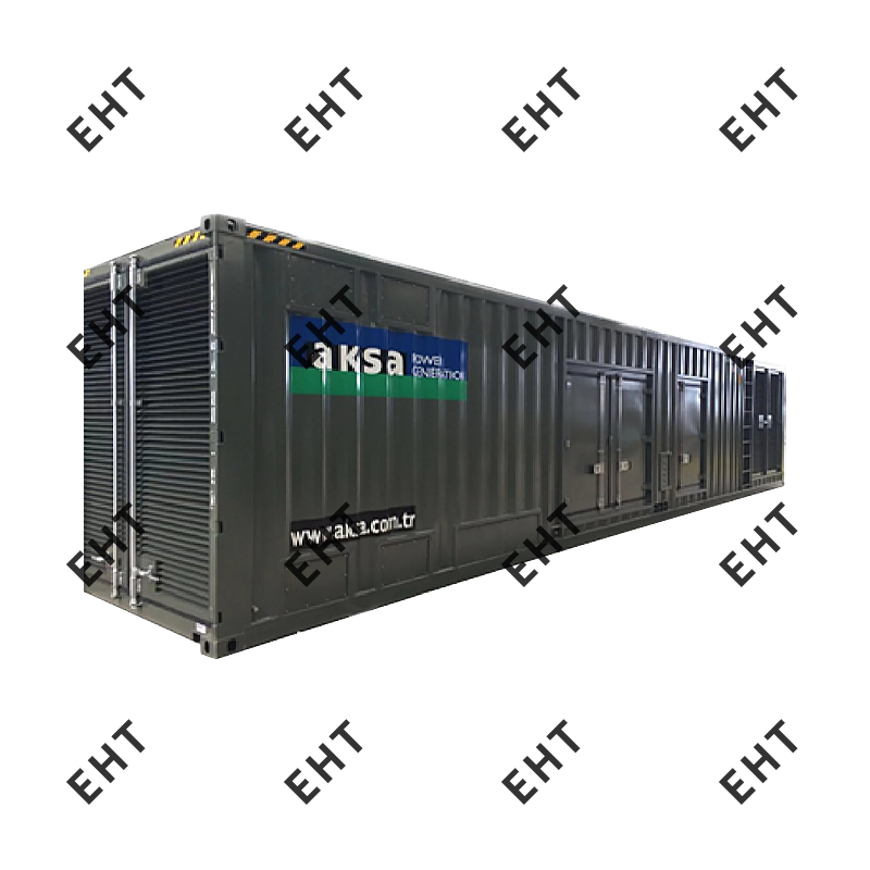 Contenedor de generador diesel grande de 40 pies
