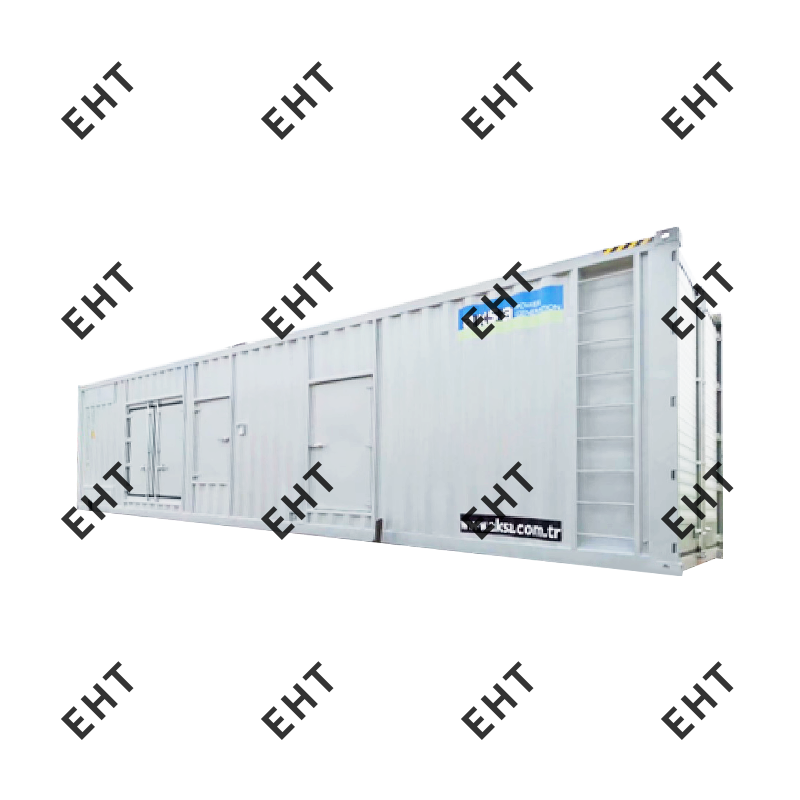 Contenedor de generador diesel grande de 40 pies