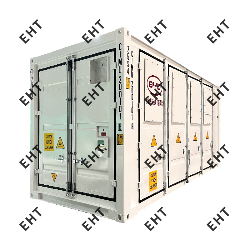 Contenedor de almacenamiento de energía de la batería de 20 pies para la red y energía renovable
