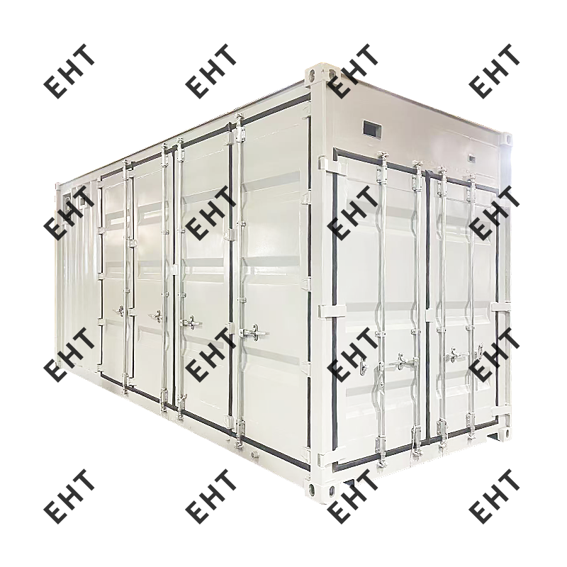 Contenedor de equipos auxiliares de hidrógeno de 20 pies para sistemas de compresores