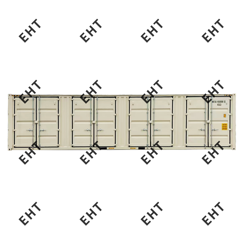 Contenedor de envío especializado de puerta lateral de 40 pies