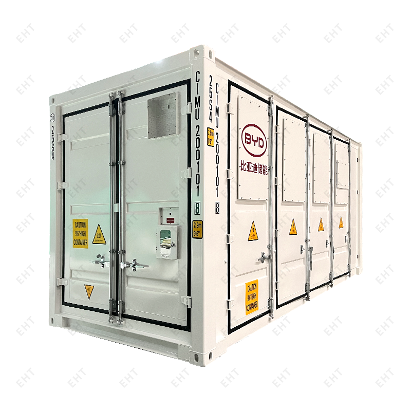 Contenedor de almacenamiento de energía de la batería de 20 pies para la red y energía renovable
