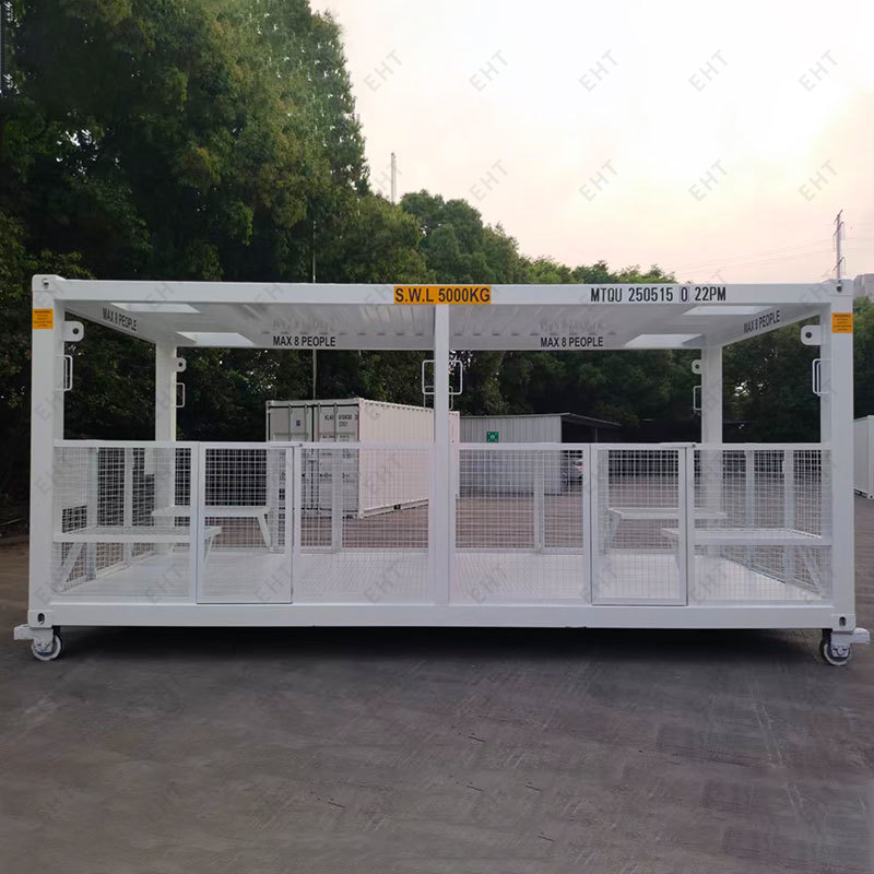 Estante plano de transferencia de personal de 20 pies